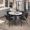 Regency Kahlo Round Table & Chair Sets, 48 W, 48 L, 29 H, Wood, Metal, Plastic Top, Maple TPL48RNDPLBK47BK - alternate 3